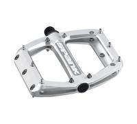 Spank Cucchiaino 100 Pedali - Plateau,Alluminio,9/16 ",100mm Ampio,Raw Silver