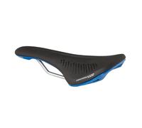 Spank Oozy Sella di Bicicletta Unisex Adulto, Nero/Blu