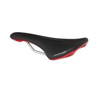 Spank Oozy Sella di Bicicletta Unisex Adulto, Nero/Rosso