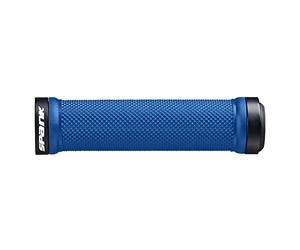 SPANK Poignées Spoon Blue, Maniglie per Bicicletta Unisex-Adulto, Blu, 130 mm