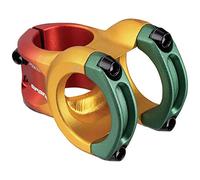 Spank Attacco Spoon 350 - Rasta Edition, morsetto 35 mm per bicicletta unisex-adulto