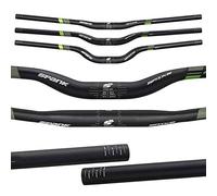 Spank Spike 800 Vibrocore Manubrio Bicicletta Manubrio, Mountain Bike, Manubrio in Lega di Alluminio, 50R (Nero Verde)