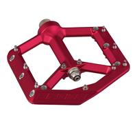 Spank Spike Pedali - Plateau, Alluminio, 9/16 ", Rosso