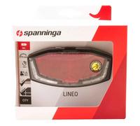 Spanninga Fanale Posteriore Lineo Xdvs Black / Red