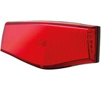 Spanninga Unisex - Adulto Plateo XB Luce Posteriore LED Batteria Nero, Taglia Unica