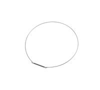 Spannring Frontale per Polsino Porta Compatibile Con Bosch 00670743 IN Lavatrice