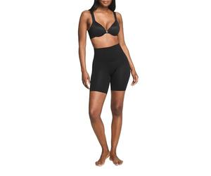 SPANX ASSETS, Shapewear senza cuciture, corto a metà coscia, molto nero, S