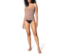 Spanx Donna Seamless Power High-Waisted Thong Camisole, Cafe Au Lait, S