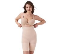 Spanx Higher Power Short, Pantaloncino Modellante Donna, Beige (SoftNude), S
