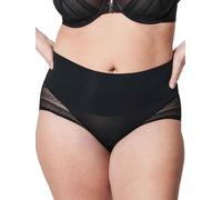 Spanx Mutandine a Vita Bassa in Pizzo Undie-tectable Illusion Donna, Nero (Very Black), XL