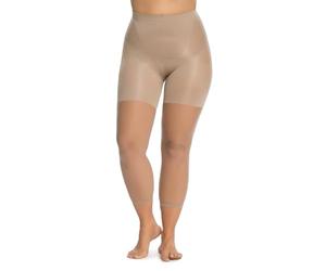 Spanx Power Womens Capri from Nylon And Elastane for Bottom, Thighs & Legs for Firm Control with Comfortable Waistband for Invisible Shaping in Pants 911I - Nude - Size B