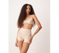 SPANX - Seamless Power - Pantaloncini beige modellanti senza cuciture-Neutro S