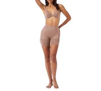 Spanx SPANXsculpt Oncore Mid-Thigh Short-Powerful Sculpting Body Shaper-Level 4 Compression-Comfortable Shapewear for Women Marsupio Modellante, Opaco, Café Au Lait, S Donna