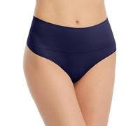 SPANX SPANXshape - Perizoma modellante per tutti i giorni, intimo modellante con controllo del core, invisibile sotto i vestiti, design senza cuciture, Marina senza tempo, Large
