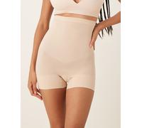 SPANXsculpt - Seamless Power - Pantaloncini a vita alta color carne tenue-Neutro M