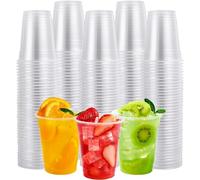 spar-home® Tazza in plastica da 0,4 l, usa e getta, in plastica, per bevande calde fredde, vin brulé, festa (200)