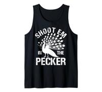 Spara a Em nella Caccia al Pavone di Pecker Hunter Canotta