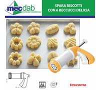 Spara Biscotti Tescoma con 6 Beccucci in Plastica