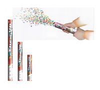 Spara-coriandoli Multicolor 30 cm - Confetti Gun - CONFETTI - Feste e celebrazioni - Carta - Multicolore Cartoncino - Festa