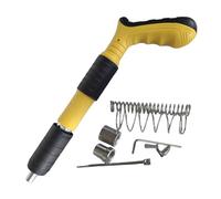 Sparachiodi, Pistole for chiodi Pistole for unghie da parete Installazione fai da te for la casa Mini strumento for rivetti Dispositivo di fissaggio for cavi portatile for spegnifili a soffitto(Yellow