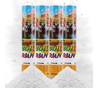 Sparacoriandoli Farina di Mais*4pcs, XiXiRan Cannone Spara Coriandoli Matrimonio, Tubo Sparacoriandoli Laurea, Coriandoli Cannoni Popper, Tubi Coriandoli Polvere, Coriandoli Cannone Biodegradabile