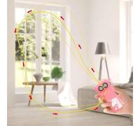 Sparatutto portatile, Sparatutto - Giocattolo Fidget Giocattolo con Propulsore a Corda Elettrica, sparatutto in loop per bambini, regalo per riempire le calze di Natale, sfidando