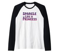 Sparcle come un sogno reale principessa Maglia con Maniche Raglan