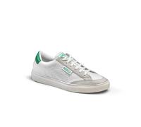 Sparco 0012B3BIVD Scarpa Sneaker S-Time Eco-Pelle Unisex Bianco/Verde