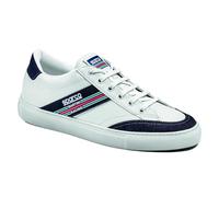 Sparco 0012B3MR Scarpa Sneaker S-Time Martini Racing Eco-Pelle Unisex Bianco 46