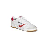 Sparco 0012B4BIRS Scarpa Sneaker S-Urban Eco-Pelle Unisex Bianco/Rosso