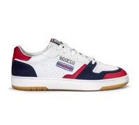 sparco 0012b4mr43bibm Zapatillas S-Urban r Talla 43 Blanco/Azul/BM, Stivaletti Bassi con Lacci Unisex-Adulto, Colori Martini Tm, EU
