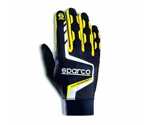 Sparco 00209511NRGF - Guanti Hypergrip + Gaming, taglia 11, nero/giallo