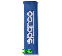 SPARCO 01090R3AZ COPPIA CUSCINETTI GT PER CINTURE MICROFIBRA AZZURRO