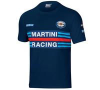 Sparco 01274MRBM3 T-shirt Martini Racing Blu