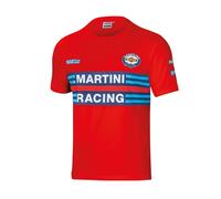 sparco Maglietta Martini-R Taglia L Rosso, Rosso, L