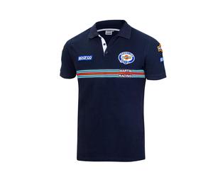 Sparco 01275MRBM Polo Replica Martini Racing Blu