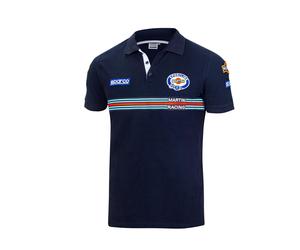 Sparco 01275MRBM Polo Replica Martini Racing Blu