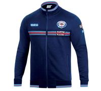 Sparco 01278MRBM Felpa Lavoro Full Zip Martini Racing Blu