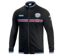 Sparco 01278MRNR Felpa Lavoro Full Zip Martini Racing Nero