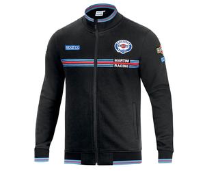Sparco 01278MRNR Felpa Lavoro Full Zip Martini Racing Nero