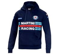 Sparco Martini Racing Felpa con cappuccio Blu Navy