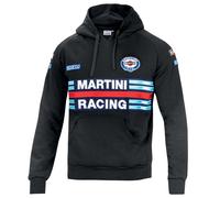 Sparco 01279MRNR Felpa Lavoro Cappuccio Hoodie Martini Racing Nero