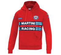 Sparco 01279MRRS Felpa Lavoro Cappuccio Hoodie Martini Racing Rosso