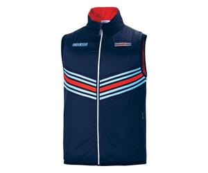 Sparco 01313MRBM Gilet Replica Martini Racing Blu