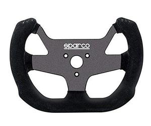 Sparco 015p270ssn f-10 a Volante con suede, Nero