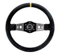 SPARCO 015R215CSN Volante Racing "R215" scamosciato nero 350mm + kit gemme