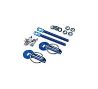 Sparco Ganci ferma cofano 01606AA Coppia alluminio a spillo Blu Originali per rally