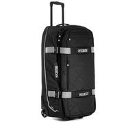 SPARCO 016437NRSI Borsone Trolley da viaggio TOUR- Colore: nero/silver 142 Litri