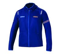 Sparco 02405MRBM3 Giacca Da Lavoro Anti-Vento Martini Racing Blu