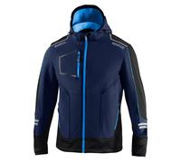 SPARCO 02412 GIUBBOTTO NEW 2024 SOFT-SHELL TECH YORK BLUE MARINE/AZZURRO